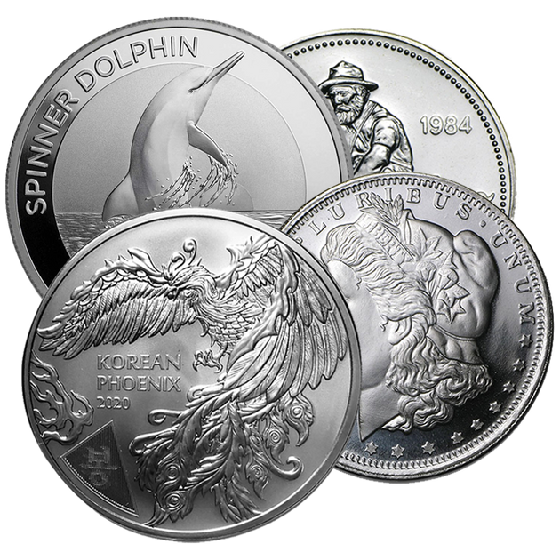 Silver Round Collections Silver Coins, Rounds & Bars | Coolstax Vault