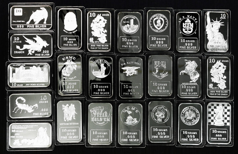 10g Mystery Collectible Silver Art Bar