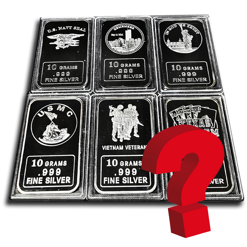 10g Mystery Collectible Silver Art Bar