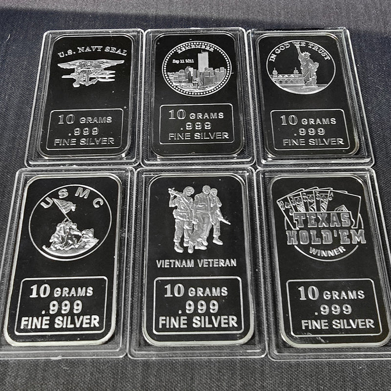 10g Mystery Collectible Silver Art Bar