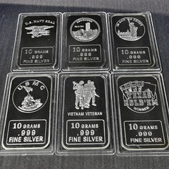 10g Mystery Collectible Silver Art Bar