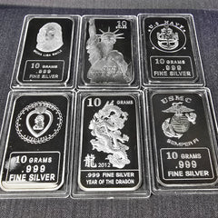 10g Mystery Collectible Silver Art Bar