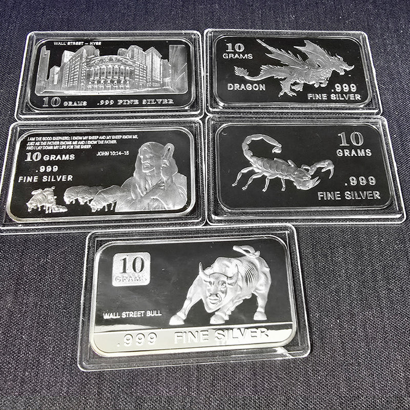 10g Mystery Collectible Silver Art Bar