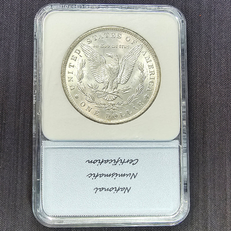 1884-O Morgan Silver Dollar - NNC Holder