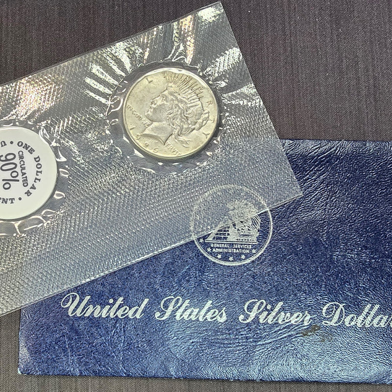 1926-S Peace Silver Dollar - GSA Soft Pack