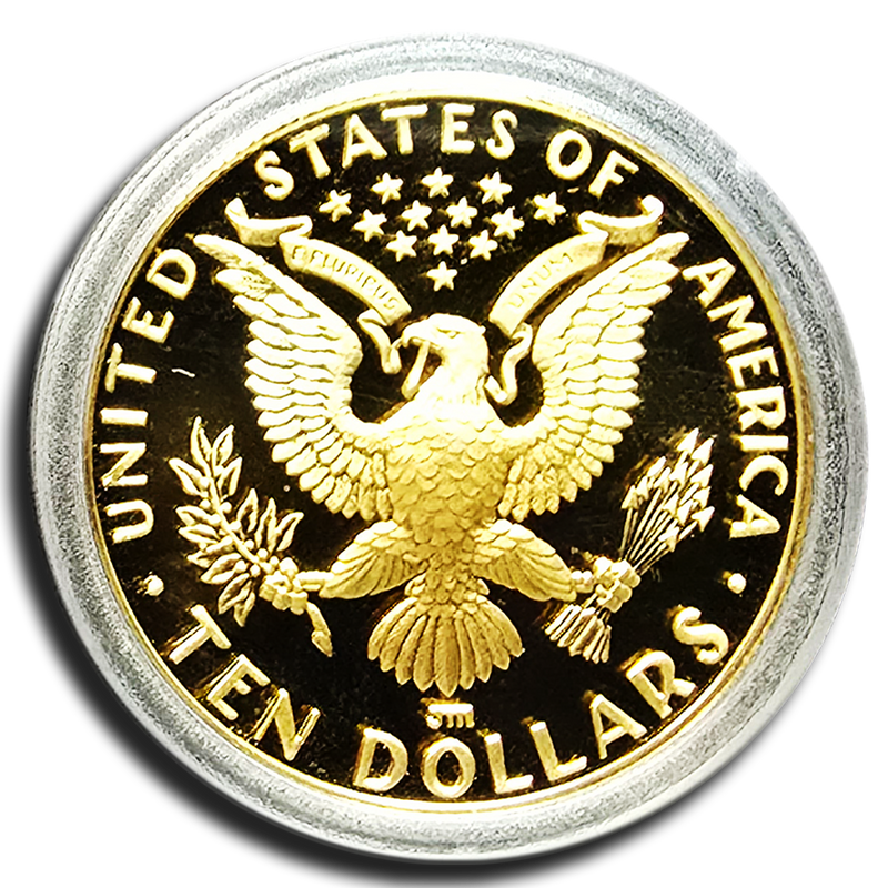 1984-W $10 Proof Gold Olympic Commemorative Coin