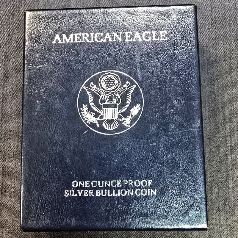 1998-P Proof Silver Eagle – Complete with Box and COA!