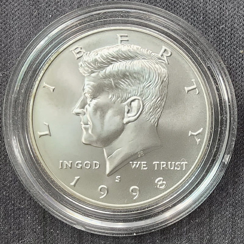 1998-S Kennedy Half Dollar Silver SMS