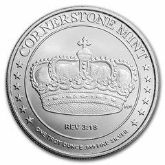 1oz Silver Highland Mint Cornerstone Lion Round