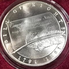 Chrysler Honors the Bill of Rights 1 oz Silver Round