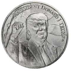 President Trump 2020 1oz Silver Round
