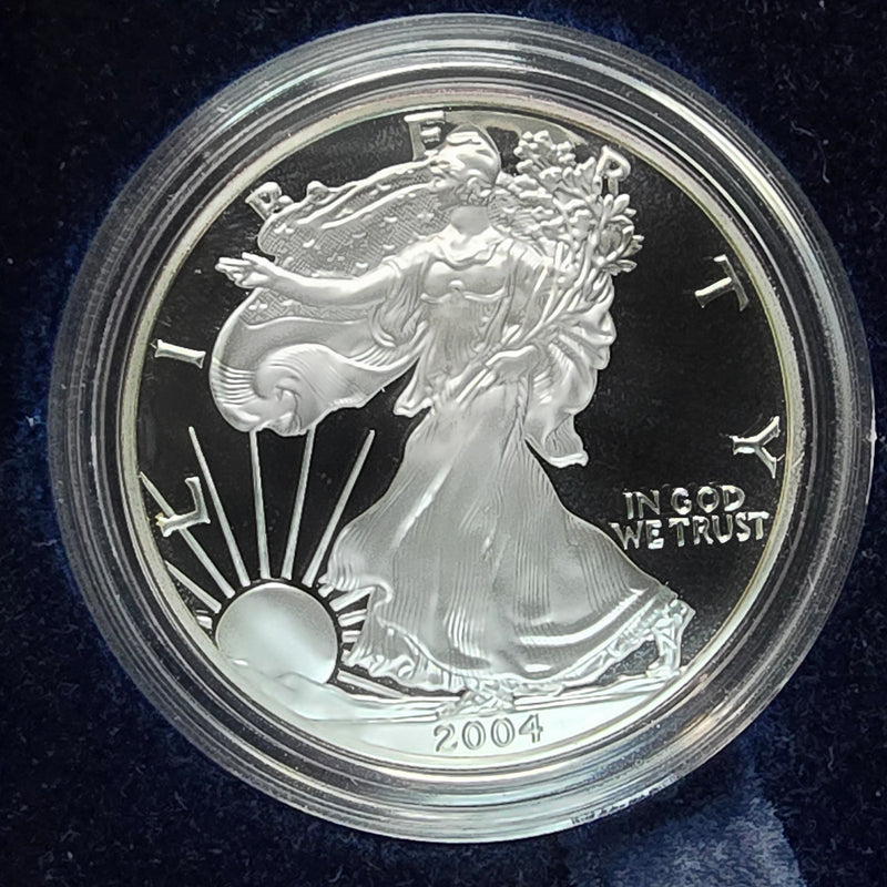 2004-W Proof Silver Eagle