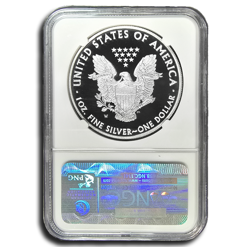 2011-W American Silver Eagle Proof 25th Anniversary NGC PF70 UCAM