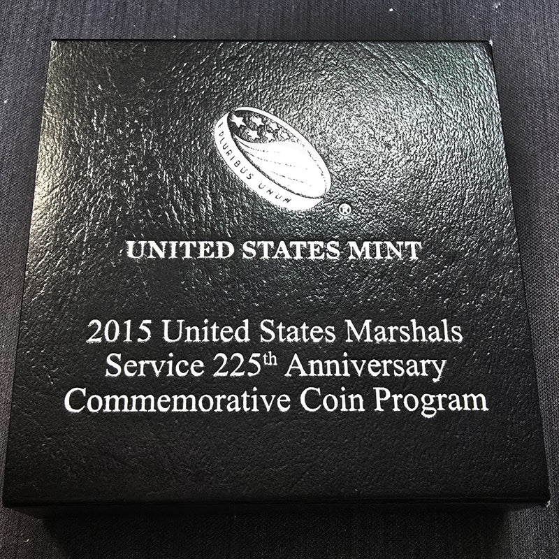 2015-P U.S. Marshals Service 225th Anniversary Proof Silver Dollar