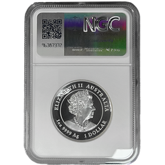 2023 Australia Year of the Rabbit High Relief PF70 Ultra Cameo Silver Coin