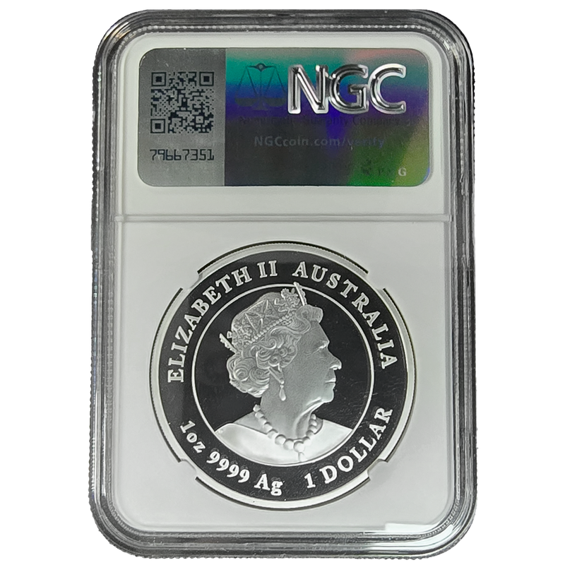 2023 Australia Year of the Rabbit PF70 Ultra Cameo Silver Coin