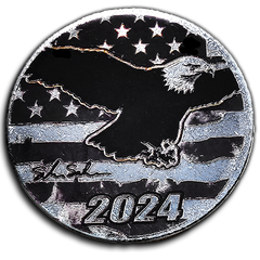 2024 1oz Silver Seeker SIGNATURE Eagle Round