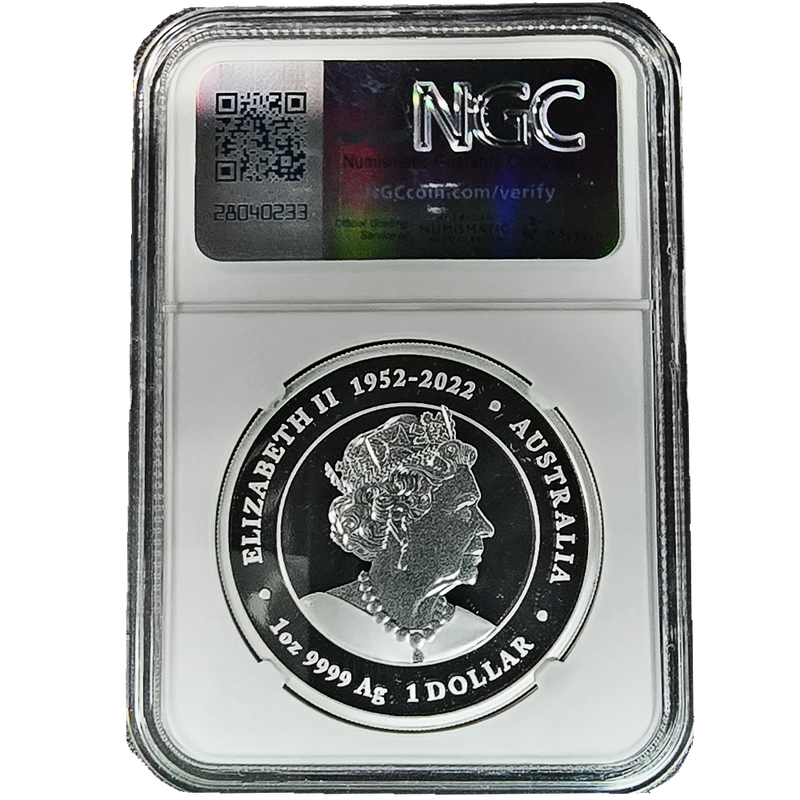 2024 Australia Year of the Dragon PF70 Ultra Cameo Silver Coin