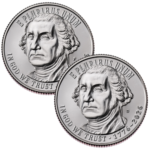 2026 P & D Revolutionary War Quarter Set 250th Anniversary