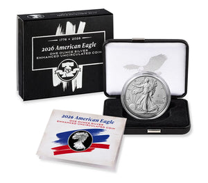 2026-W American Silver Eagle Enhanced Uncirculated OGP