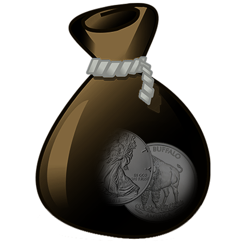2 oz Mystery Silver Pull – Guaranteed 2 oz of Silver!