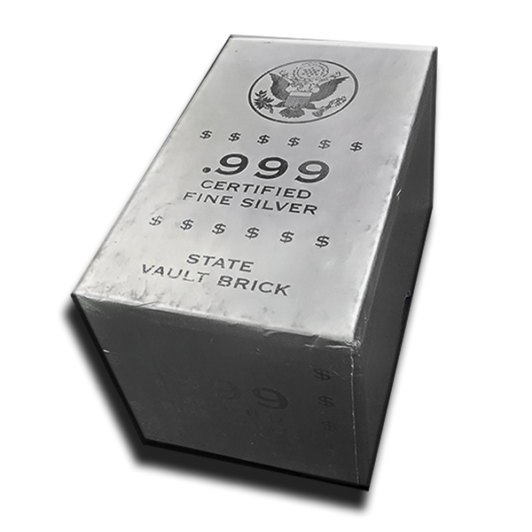 Missouri State Vault Brick – 5 Troy oz Silver Bar Set (.999 Fine