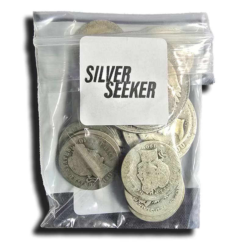 2 oz+ Bag of 90% U.S. Silver Culls – Stop the Melt Bags!