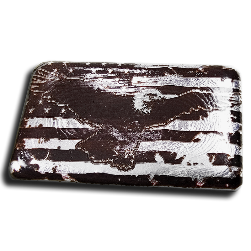 Silver Seeker's Hand-Poured Silver "Freedom Bar"