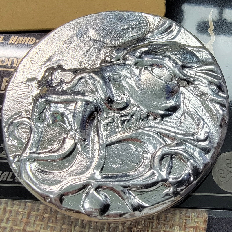 Longwei - The Majestic Hand-Poured Silver Dragon