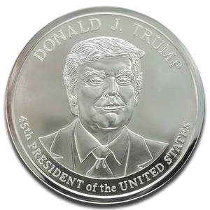 Donald J. Trump Integrity 1 oz .999 Fine Silver Round