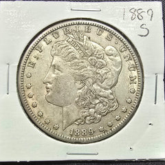 1889-S Morgan Silver Dollar – San Francisco Mint!