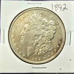 1892 Morgan Silver Dollar