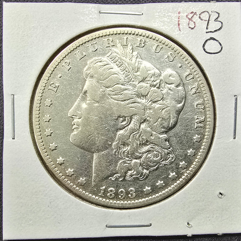 1893-O Morgan Silver Dollar – New Orleans Mint, Key Date!