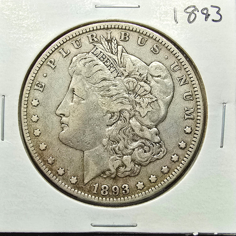 1893 Morgan Silver Dollar – Historic Coin, Key Date!