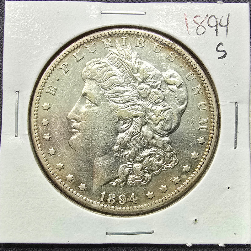 1894-S Morgan Silver Dollar – San Francisco Mint, Key Date!