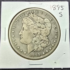 1895-S Morgan Silver Dollar – Key Date!