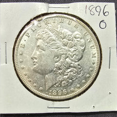 1896-O Morgan Silver Dollar – New Orleans Mint!