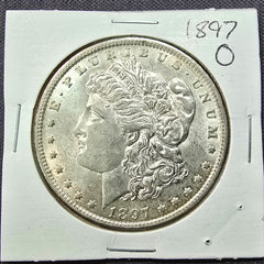 1897-O Morgan Silver Dollar – New Orleans Mint!