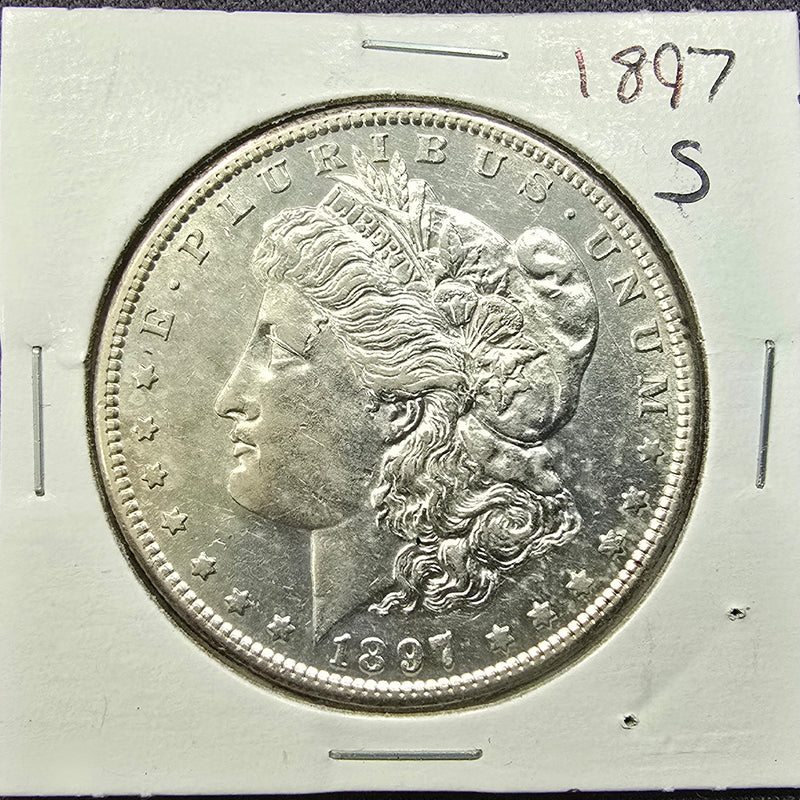 1897-S Morgan Silver Dollar – San Francisco Mint!