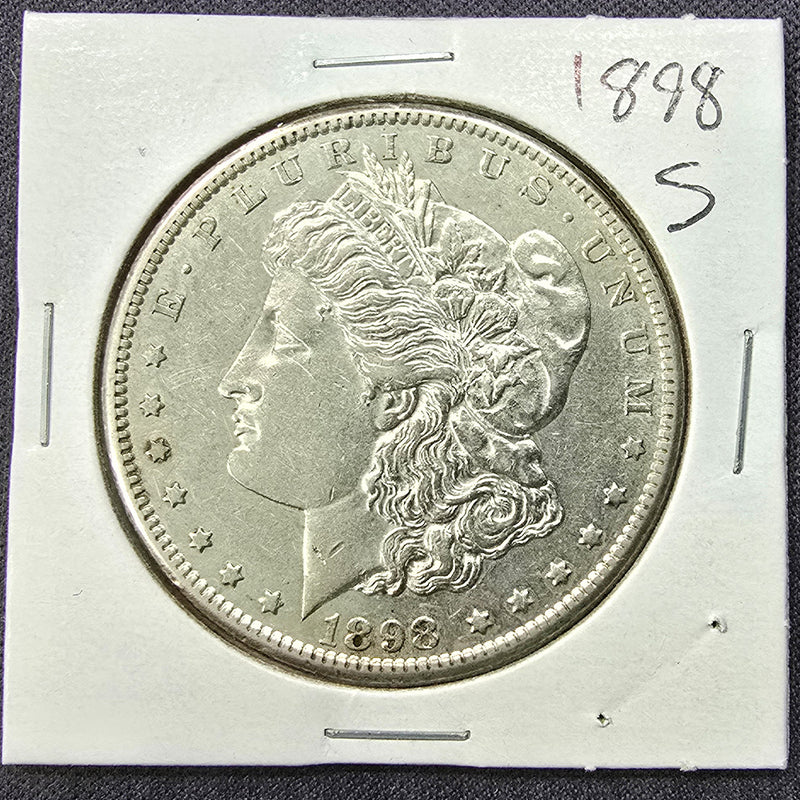 1898-S Morgan Silver Dollar – San Francisco Mint!