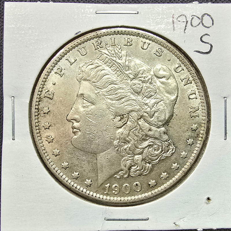 1900-S Morgan Silver Dollar - San Francisco Mint!