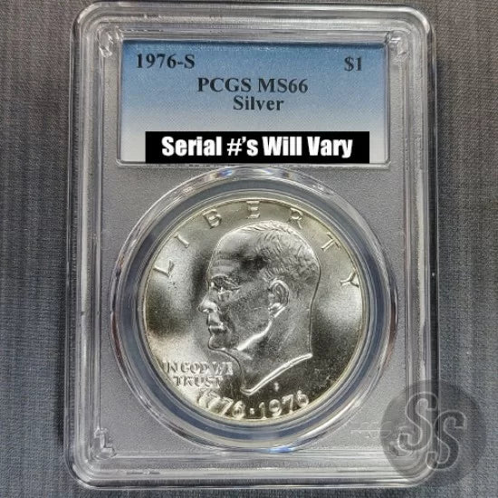 1976-S Silver Eisenhower Dollar | PCGS MS-66