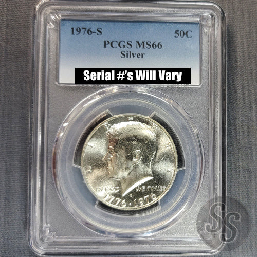 1976-S Silver Kennedy Half Dollar | PCGS MS-66
