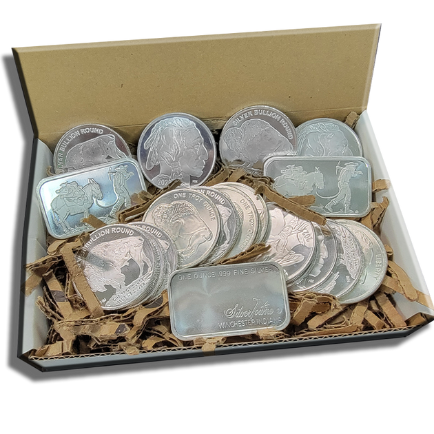 Generic Silver Mystery Box | Coolstax Vault