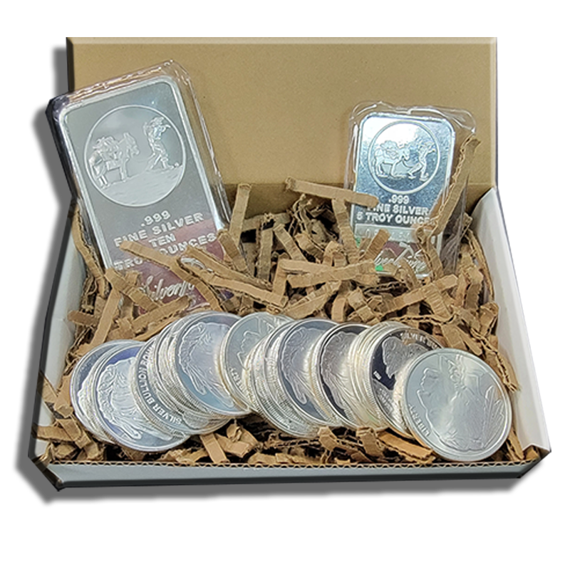 Generic Silver Mystery Box | Coolstax Vault