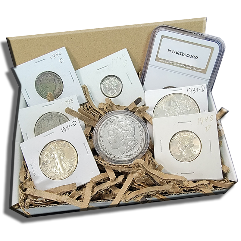 U.S. Mystery Coin Box