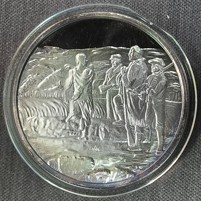 Commemorative Lewis and Clark 1 oz Silver Round – Beautiful Proof!