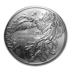 2020 South Korea 1oz Silver Phoenix