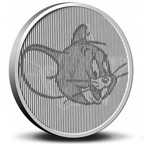1oz Silver Tom & Jerry 80th Anniversary - Lenticular Round