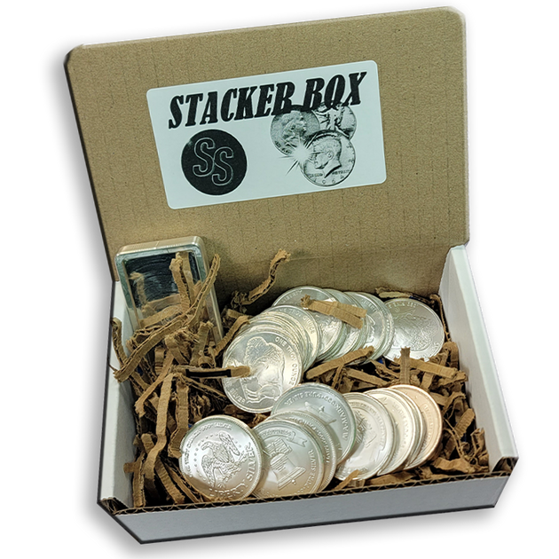 Generic Silver Stacker Box | Coolstax Vault